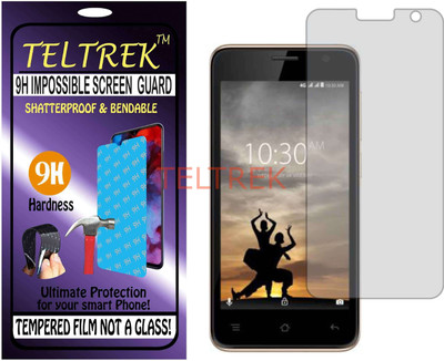 TELTREK Tempered Glass Guard for KARBONN A9 INDIAN (Flexible, Unbreakable)(Pack of 1)