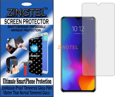 ZINGTEL Tempered Glass Guard for LENOVO K10 (Flexible, Unbreakable)(Pack of 1)