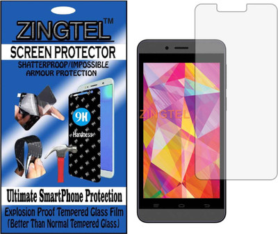 ZINGTEL Tempered Glass Guard for INTEX AQUA Q7 PRO (Flexible, Unbreakable)(Pack of 1)