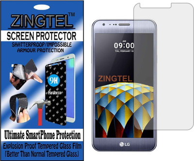 ZINGTEL Tempered Glass Guard for LG X CAM (Flexible, Unbreakable)(Pack of 1)