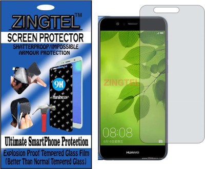 ZINGTEL Tempered Glass Guard for HUAWEI NOVA 2 PLUS (Flexible, Unbreakable)(Pack of 1)