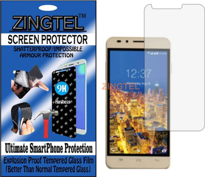 ZINGTEL Tempered Glass Guard for INTEX AQUA JEWEL 2 (Flexible, Unbreakable)(Pack of 1)