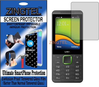 ZINGTEL Tempered Glass Guard for LAVA KKT PRIME 2 (Flexible, Unbreakable)(Pack of 1)
