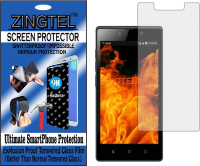 ZINGTEL Tempered Glass Guard for RELIANCE JIO LYF FLAME 8 (Flexible, Unbreakable)(Pack of 1)