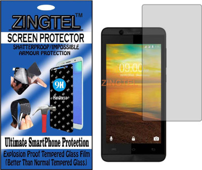 ZINGTEL Tempered Glass Guard for LAVA A51 (Flexible, Unbreakable)(Pack of 1)