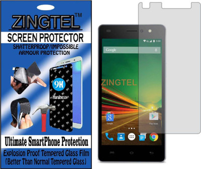 ZINGTEL Tempered Glass Guard for LAVA A71 (Flexible, Unbreakable)(Pack of 1)