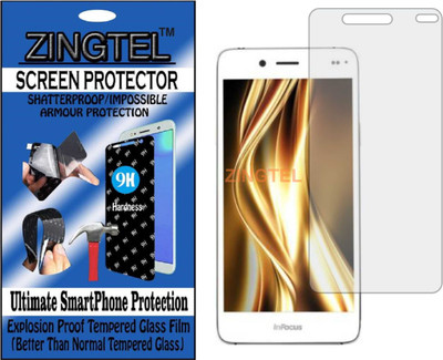 ZINGTEL Tempered Glass Guard for INFOCUS M535 (Flexible, Unbreakable)(Pack of 1)