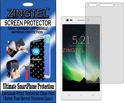 ZINGTEL Tempered Glass Guard for LAVA IRIS PIXEL V2 (Flexible, Unbreakable)(Pack of 1)