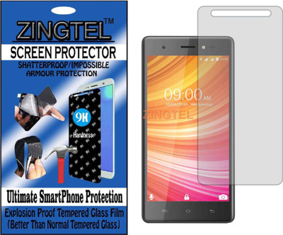 ZINGTEL Tempered Glass Guard for LAVA P7 PLUS (Flexible, Unbreakable)(Pack of 1)