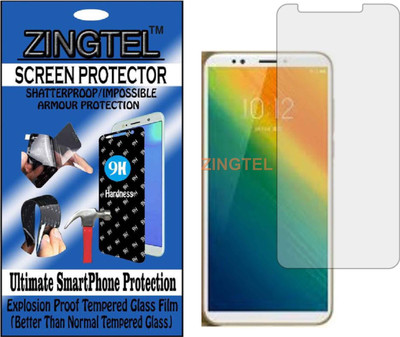 ZINGTEL Tempered Glass Guard for LENOVO K5 NOTE 2018 (Flexible, Unbreakable)(Pack of 1)
