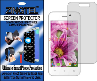 ZINGTEL Tempered Glass Guard for LAVA IRIS X1 ATOM (Flexible, Unbreakable)(Pack of 1)