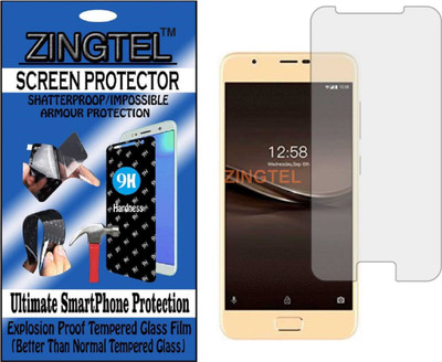 ZINGTEL Tempered Glass Guard for INFOCUS TURBO 5 PLUS (Flexible, Unbreakable)(Pack of 1)