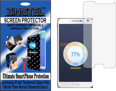 ZINGTEL Tempered Glass Guard for AUXUS NUCLEA N2 (Flexible, Unbreakable)(Pack of 1)