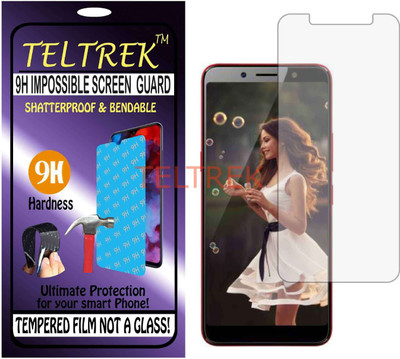 TELTREK Tempered Glass Guard for ITEL A62 (Flexible, Unbreakable)(Pack of 1)