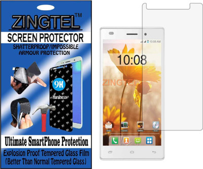 ZINGTEL Tempered Glass Guard for INTEX AQUA POWER PLUS (Flexible, Unbreakable)(Pack of 1)