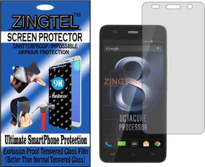 ZINGTEL Tempered Glass Guard for LAVA X8 (Flexible, Unbreakable)(Pack of 1)