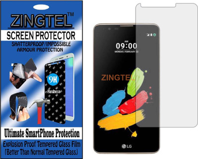ZINGTEL Tempered Glass Guard for LG STYLE 2 (Flexible, Unbreakable)(Pack of 1)