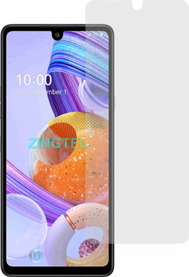 ZINGTEL Tempered Glass Guard for LG K71 (Flexible, Unbreakable)(Pack of 1)