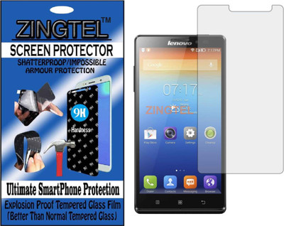 ZINGTEL Tempered Glass Guard for LENOVO K910L (Flexible, Unbreakable)(Pack of 1)