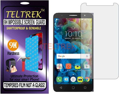 TELTREK Tempered Glass Guard for ALCATEL POP 4 PLUS (Flexible, Unbreakable)(Pack of 1)