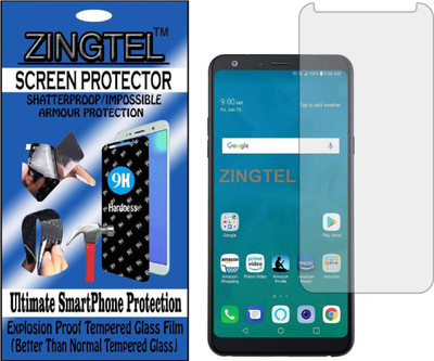 ZINGTEL Tempered Glass Guard for LG Q STYLO 4 (Flexible, Unbreakable)(Pack of 1)