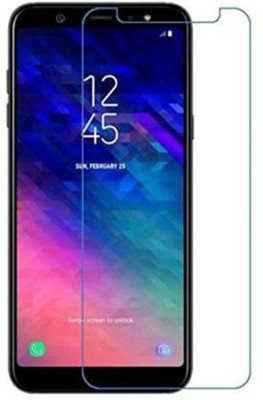 DMJHP Tempered Glass Guard for Samsung Galaxy A6 Plus(Pack of 1)