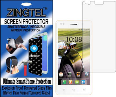 ZINGTEL Tempered Glass Guard for INTEX AQUA SPEED HD (Flexible, Unbreakable)(Pack of 1)