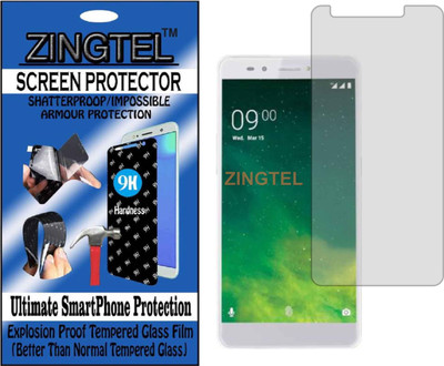 ZINGTEL Tempered Glass Guard for LAVA Z10 (Flexible, Unbreakable)(Pack of 1)