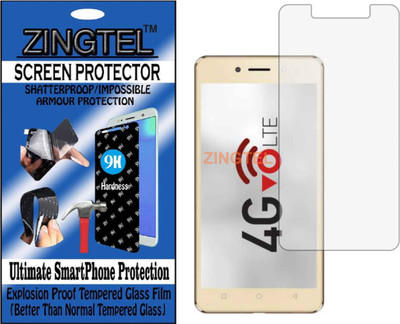 ZINGTEL Tempered Glass Guard for ITEL A41 PLUS (Flexible, Unbreakable)(Pack of 1)