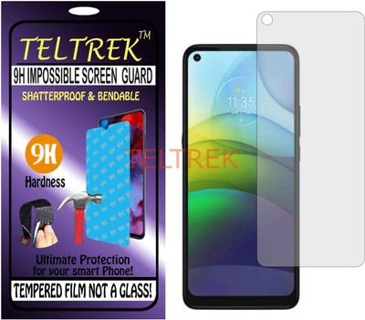 TELTREK Tempered Glass Guard for MOTO G9 POWER (Flexible, Unbreakable)(Pack of 1)