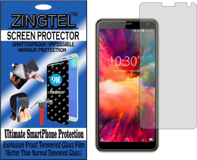 ZINGTEL Tempered Glass Guard for KARBONN VUE 1 (Flexible, Unbreakable)(Pack of 1)