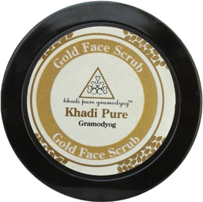 Khadi Pure Gold Face Scrub - 50g Scrub(50 g)