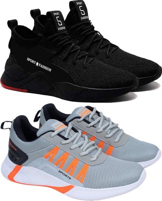 BIRDE Trendy And Stylish New Design Casual Shoe For Men Pack OF 2 Sneakers For Men(Multicolor)