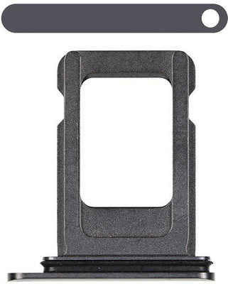 Furious3D Sim Card Tray(Compatible With APPLE iPhone 11 Pro Max-Space Grey)