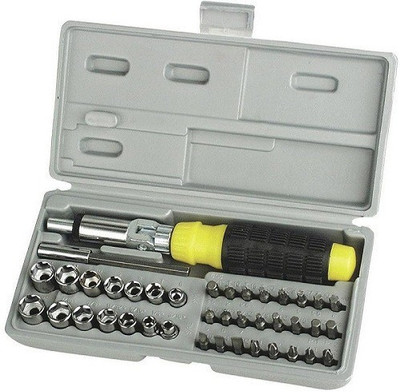 Shopper52 Combination Socket Wrench Tool Kit- Set of 41 Pcs-41PCTK-N2 Socket Set(Pack of 1)