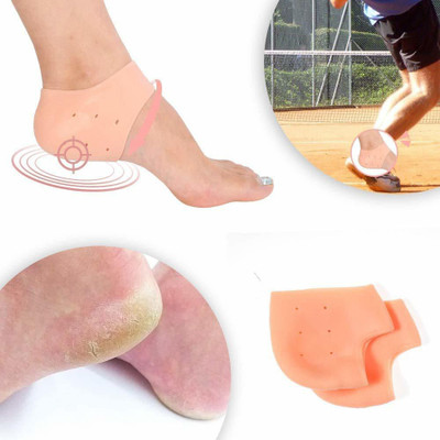 ActrovaX IXI®-147-FV-Anti Crack Silicon Gel Heel And Foot Protector Heel Support