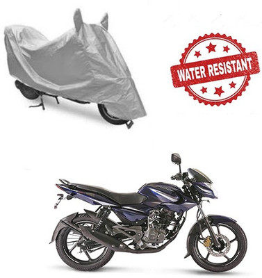 Feel heaven Two Wheeler Cover for Bajaj(Pulsar 135 LS DTS-i, Silver)
