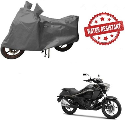 RPSENTTERPR Waterproof Two Wheeler Cover for Suzuki(Intruder, Grey)