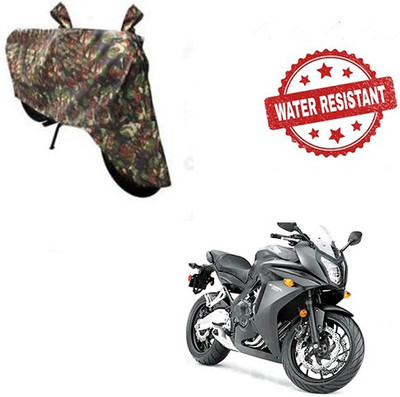 Feel heaven Two Wheeler Cover for Honda(CBR 650F, Multicolor)
