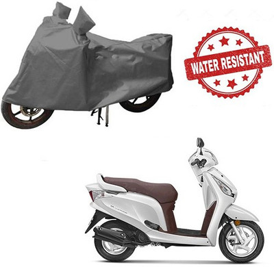 RPSENTTERPR Waterproof Two Wheeler Cover for Honda(Aviator, Grey)