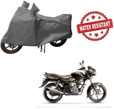 RPSENTTERPR Waterproof Two Wheeler Cover for Bajaj(Discover 100 DTS-i, Grey)