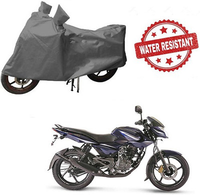 RPSENTTERPR Waterproof Two Wheeler Cover for Bajaj(Pulsar 135 LS DTS-i, Grey)