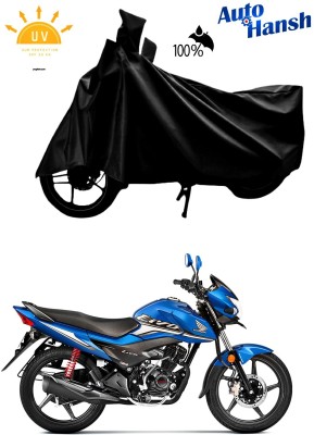 AutoHansh Waterproof Two Wheeler Cover for Universal For Bike(Livo, Black)