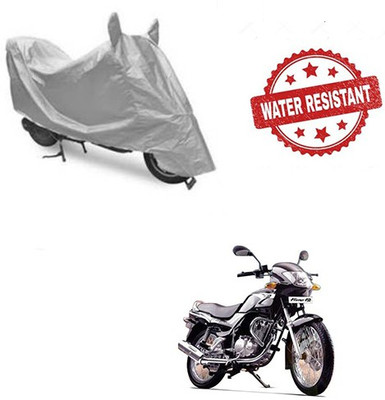 Atulit enterprises Two Wheeler Cover for TVS(Fiero F2, Silver)