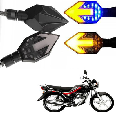 BRPEARl Side LED Indicator Light for Suzuki Heat(Blue, Amber)