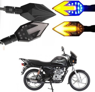 RWT Side LED Indicator Light for Bajaj Boxer(Blue, Yellow)