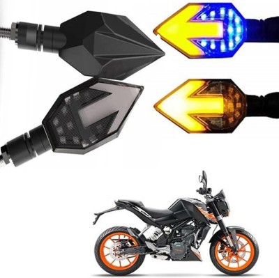 BRPEARl Side LED Indicator Light for KTM Duke 200(Blue, Amber)