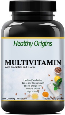 Healthy Origins Men Multivitamin & Multimineral for Metabolism and Immunity Ultra(60 No)