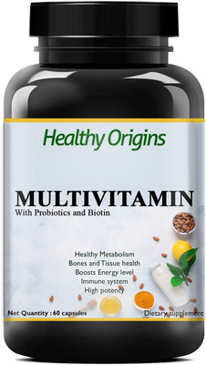 Healthy Origins Men Multivitamin & Multimineral for Metabolism and Immunity Pro(60 No)