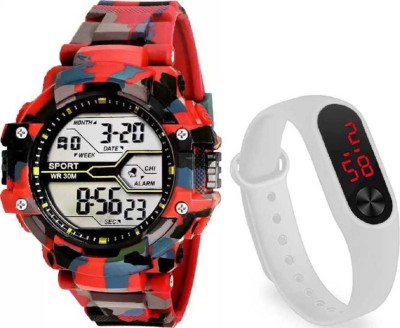AR GLOBAL AR-426 stylish different colored Watch combo Digital Watch  - For Boys & Girls